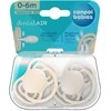 CANPOL BABIES silikoniniai simetriniai čiulptukai NUDE, Creme, 0-6m, 2 vnt., 23/228_cre
