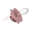 CANPOL BABIES silikoniniai simetriniai čiulptukai PURE COLOR, 6-18 mėn., 2vnt., 22/656_pin