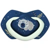 CANPOL BABIES simetrinis silikoninis čiulptukas SLEEPY KOALA, 6-18m, mėlynas, 2vnt., 22/659_blu