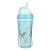 CANPOL BABIES sportinis puodelis su silikoniniu šiaudeliu, lemūras, 260 ml, 74/051