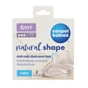 CANPOL BABIES žindukas NATURAL SHAPE Anti-colic, vidutinio pratekėjimo, 6m+, 2 vnt., 21/752