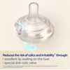 CANPOL BABIES žindukas NATURAL SHAPE Anti-colic, vidutinio pratekėjimo, 6m+, 2 vnt., 21/752