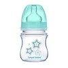CANPOL BABIES buteliukas plataus kaklelio Easy Start Newborn Anti-colic 120ml 35/216 mėlynas stars