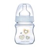 Canpolbabies CANPOL BABIES plataus kaklelio buteliukas EASYSTART ANTI-COLIC, beige hearts, 120 ml, 35/216