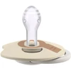 Canpol LOVI 34/437 Dynamic Silikoninis čiulptukas Prime 6-18m 2 vnt Ivory Glov/Blush Glow