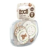 Canpol LOVI dinaminis silikoninis čiulptukas Teddy Love, 0-6m, 2 vnt., 22/935