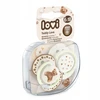Canpol LOVI dinaminis silikoninis čiulptukas Teddy Love, 6-18m, 2 vnt., 22/936