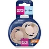 LOVI silikoniniai dinaminiai čiulptukai Prime, Nude/ Blush, 6-18m, 2 vnt., 34/406