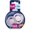 LOVI silikoniniai dinaminiai čiulptukai Prime, Lilac/ Violet, 6-18m, 2 vnt., 34/422
