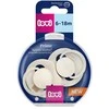 LOVI silikoniniai dinaminiai čiulptukai Prime, Coconut/ Ivory, 6-18m, 2 vnt., 34/402