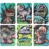 CAPTIVZ slaimo kiaušinis su dinozauro figūrėle Jurassic Flocked Hatchlings, asort., 670