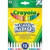 Crayola, Inc. CRAYOLA nuplaunami flomasteriai Fineline, 12 vnt., 58-6671