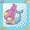Diamond Dotz DIAMOND DOTS kūrybinis rinkinys piešimas deimantais Mermaid Dreams, DTZ5.002