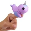 FINGERLINGS elektroninis žaislas banginis Nelly, violetinis, 3696
