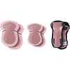 GLOBBER kelių ir alkūnių apsaugų rinkinys, rožinis JUNIOR XS, 541-210