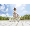 GLOBBER mokomasis triratukas Learning Trike, 2in1 Plus, kokosinis, 737-466