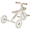 GLOBBER mokomasis triratukas Learning Trike, 2in1 Plus, kokosinis, 737-466