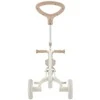 GLOBBER mokomasis triratukas Learning Trike, 3in1 Plus, kokosinis, 738-466