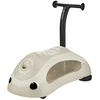 GLOBBER paspiriama mašinėlė Walk 'n Roll 2in 1 Ecologic, kokosinis, 830-566
