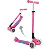 GLOBBER paspirtukas Elite Lights, spalva: fuksijos