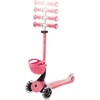 GLOBBER paspirtukas Go-Up Baby Lights 360, 3in1, spalva: rožinė