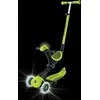 GLOBBER paspirtukas Go Up Deluxe Lights, laimo žalia, 748-606