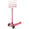 GLOBBER paspirtukas Primo Plus Glow Lights, koralinis rožinis, 443-110