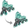 Mokomieji riedučiai Globber Learning Skates 2in1, S/M 30-33, 5+ m., mėtiniai