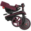 GLOBBER triratukas Explorer Trike Foldable 4in1, burgundiškas, 732-202-2