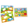 HAPE dėlionė Saulėtas slėnis 3in1, E1601A
