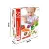 HAPE Žaislinis rinkinys Sodo daržovės, E3161B