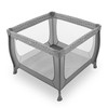 Nascita HAUCK lovelė - maniežas SLEEP N PLAY SQ, nordic pilkas