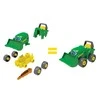JOHN DEERE traktorius su priekaba, 47209