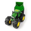 Tomy JOHN DEERE traktorius su priekaba, 47353