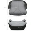 KINDERKRAFT automobilinė kėdutė I-BOOST 2, i-Size, pilka, KCIBOO02GRY0000