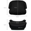 KINDERKRAFT automobilinė kėdutė I-BOOST 2, i-Size, juoda, KCIBOO02BLK0000