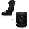 KINDERKRAFT automobilinė kėdutė I-COMFY, i-Size, juoda, KCICOM00BLK0000