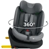 KINDERKRAFT automobilinė kėdutė I-GROW 2 PLUS, 40-150 cm., Pilkas, KCIGRO02GRYPL00