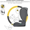 KINDERKRAFT automobilinė kėdutė I-SPARK 2 PLUS I-SIZE, 100-150 cm., Pilkas, KCISPA02GRYPL00