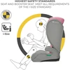 KINDERKRAFT automobilinė kėdutė I-SPARK 2 PLUS I-SIZE, 100-150 cm., Rožinė, KCISPA02PNKPL00