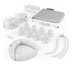 KINDERKRAFT dvigubas nešiojamas elektrinis pientraukis GENTLENEST, Baltas, KEGENE00GLD0000
