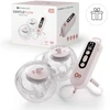 KINDERKRAFT dvigubas nešiojamas elektrinis pientraukis GENTLEFLOW, pink, KEGEFL00PNK0000