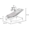 KINDERKRAFT gultukas FELIO 2, stone pilkas, KBFELI20GRY0000