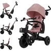 Vaikiškas triratukas Kinderkraft AVEO 2 Plus, rožinis