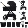 KINDERKRAFT universalus vežimas 2IN1 NEA 2.0, midnight juodas, KSNEA002BLK2000