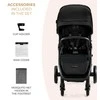 Vėžimėlis KINDERKRAFT MITZY INK BLACK, KSMITZ00BLK0000