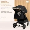 Vėžimėlis KINDERKRAFT MITZY INK BLACK, KSMITZ00BLK0000