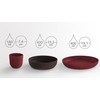 LOVI indų rinkinys su puodeliu TAMARILLO, 6m+, bordo spalvos, 21/532_red