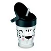 LOVI puodelis su šiaudeliu JUNIOR Salt&amp;Pepper, 250 ml, 35/356