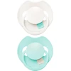 LOVI silikoniniai dinaminiai čiulptukai Prime, Lagoon/Mint Kreminis, 0–6 mėn., 2 vnt., 34/451